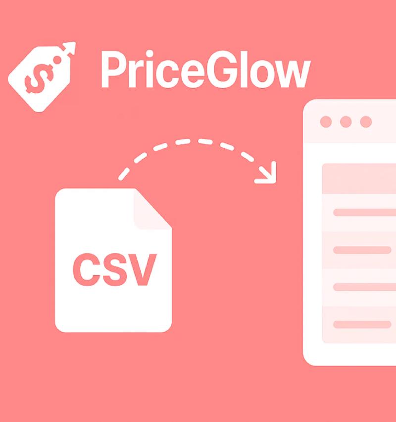 PriceGlow - Flexible CSV Product Importer, Shopify app by Victoria Garland Creative